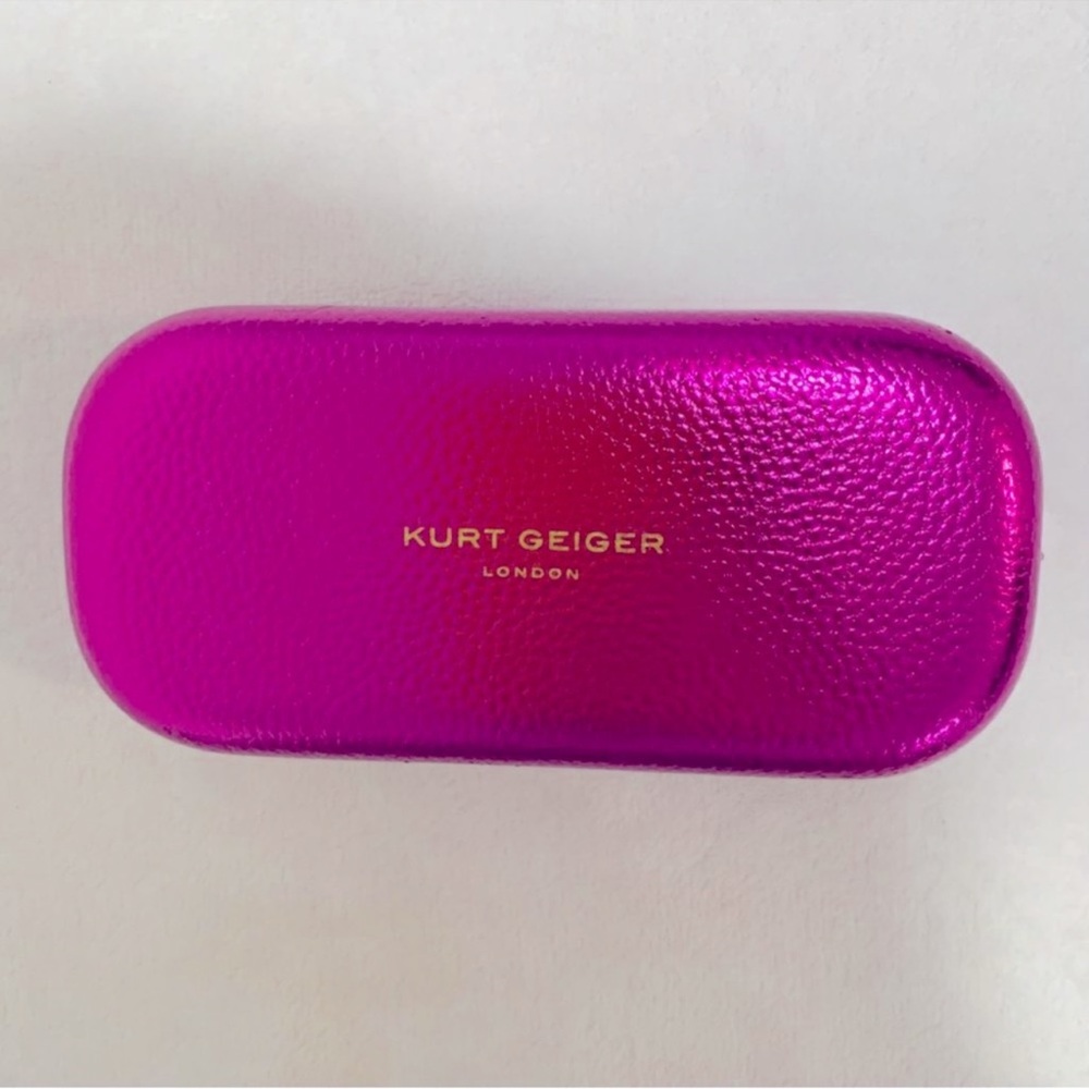 NEW KURT GEIGER HARD SUNGLASSES CASE EYEWEAR CASE - Picture 7 of 8